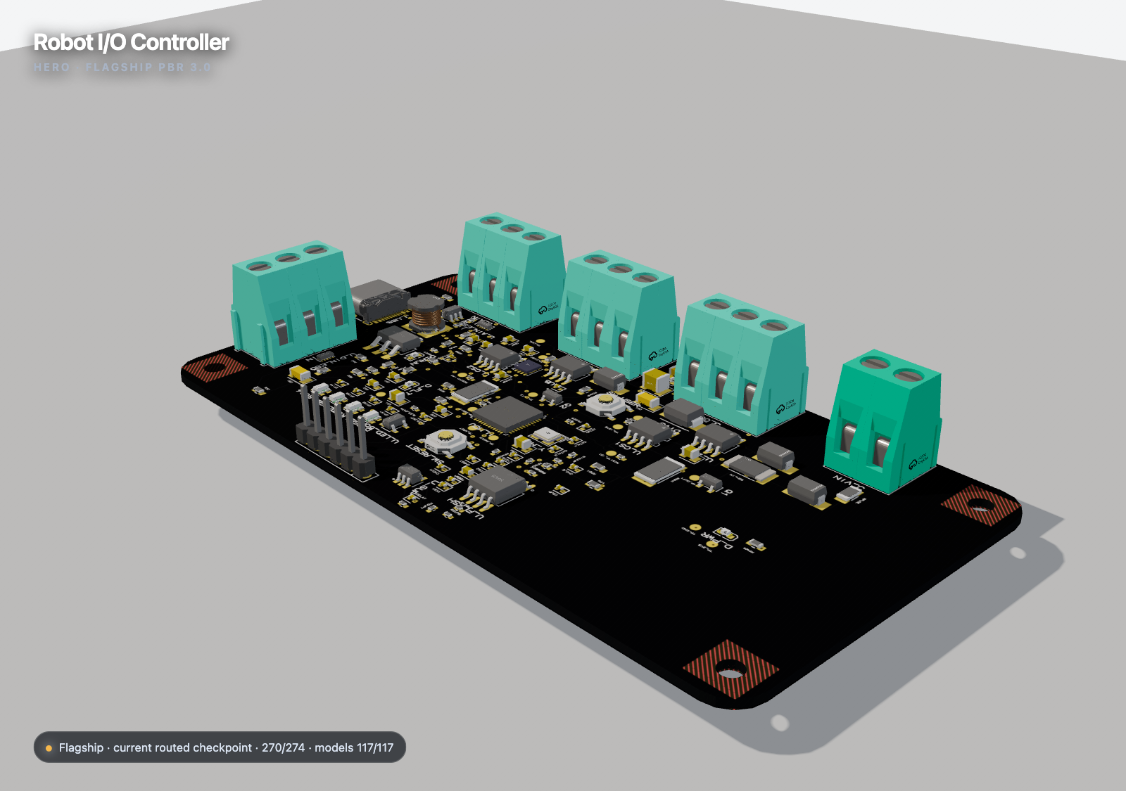 Robot I/O Controller hero studio render