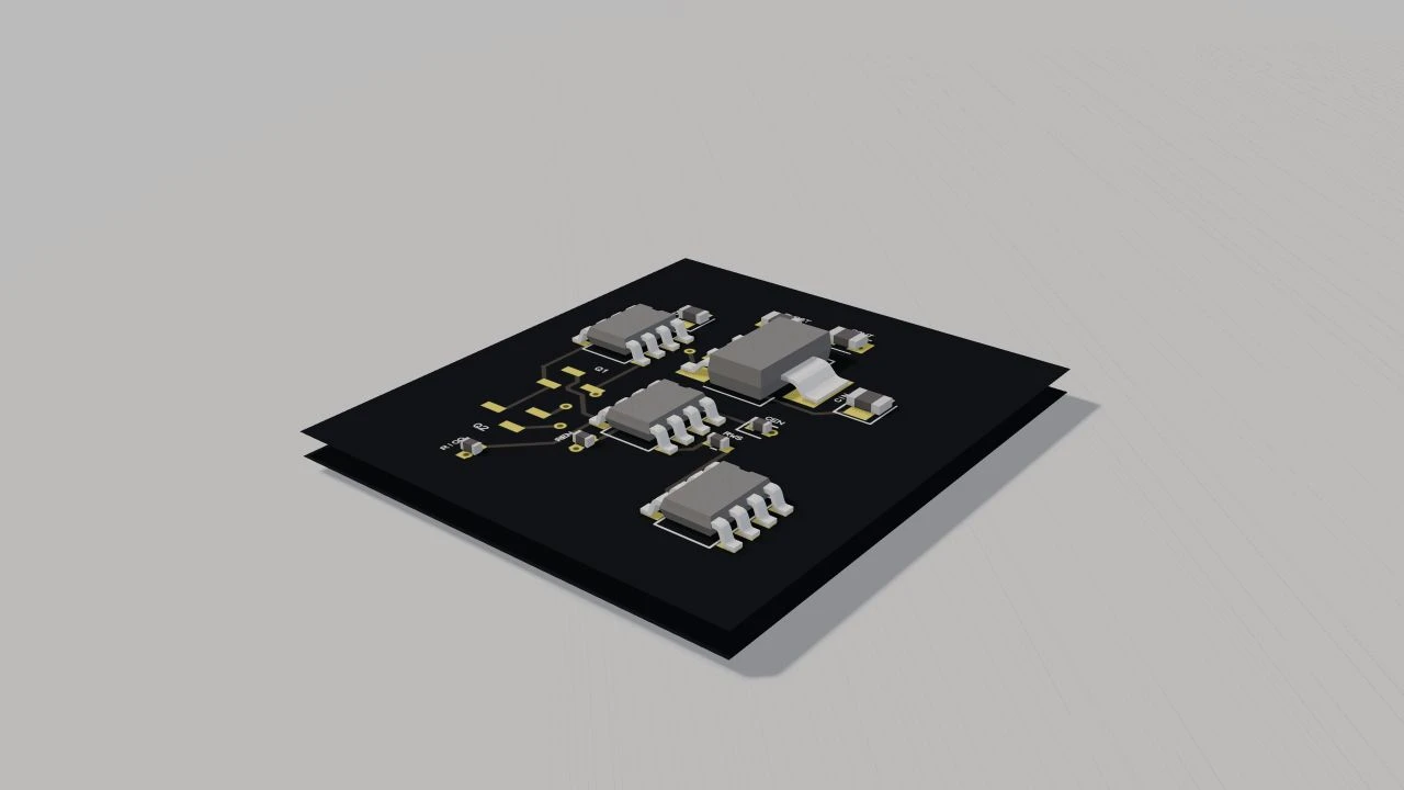 ESP32 Dev-Board Twin PBR board render