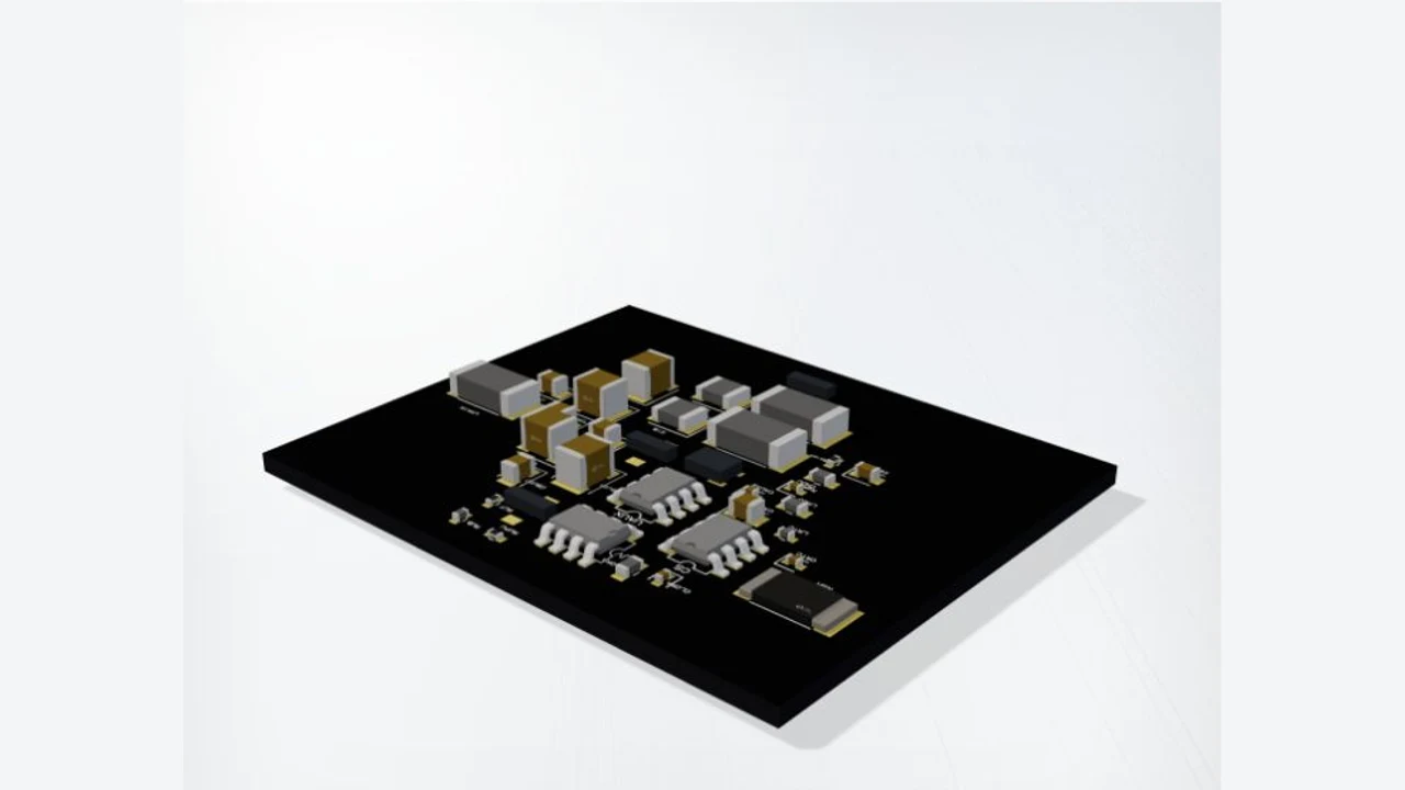Robot Power Path PBR board render
