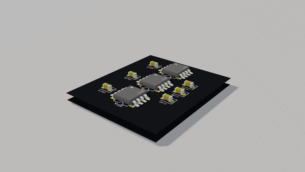Fault-Isolating eFuse Bus PBR board render